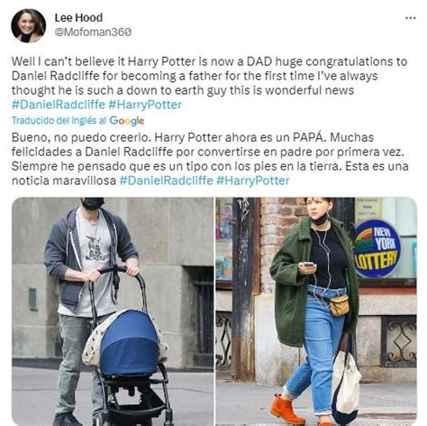 Daniel Radcliffe protagonista de Harry Potter se convirtió en padre