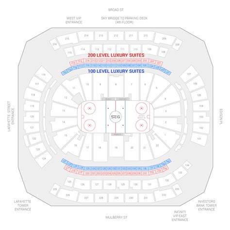 Prudential Center Concert Seating Chart With Seat Numbers | Cabinets ...