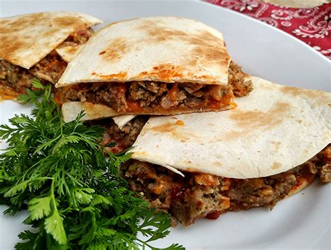 Leftover Meatloaf Quesadillas - Cook'n with Mrs. G