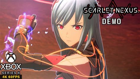 Scarlet Nexus Demo Kasane Gameplay Walkthrough Xbox Series X 4k