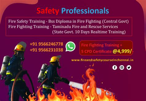 Fire Safety Training | Fire Fighting Training Course and Certification