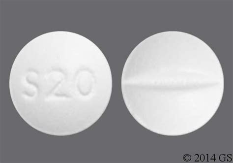 White Round With Imprint 20 Pill Images Goodrx