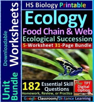 Unit Bundle Ecology Food Chain Succession Living Environment