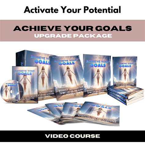 Achieve Your Goals – Video Course - Digital Download Shop