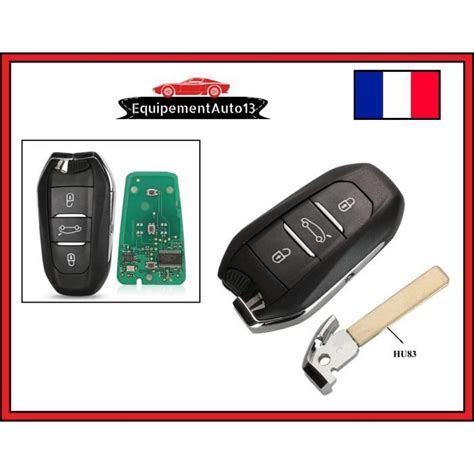 Cl Contact Vierge Main Libre A Aes Compatible Peugeot