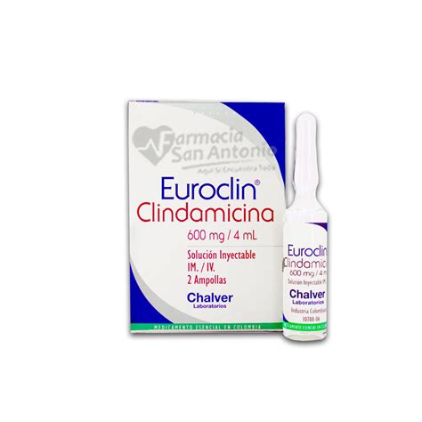 Euroclin Iny Mg X Ml Farmacia San Antonio