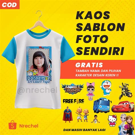 Desain Kaos Anak Koleksi Gambar