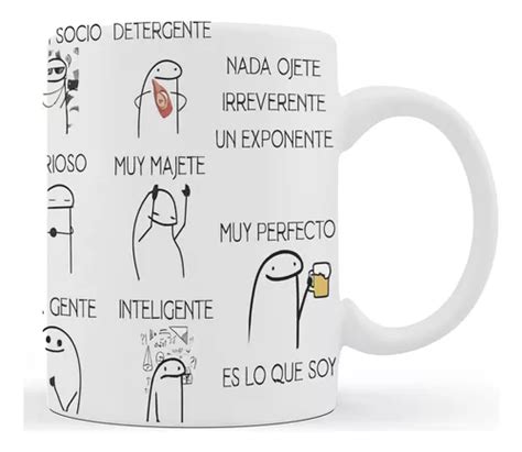 Taza Flork Meme Guapo Asombroso Muy Hermoso 365 Meses Sin Interés