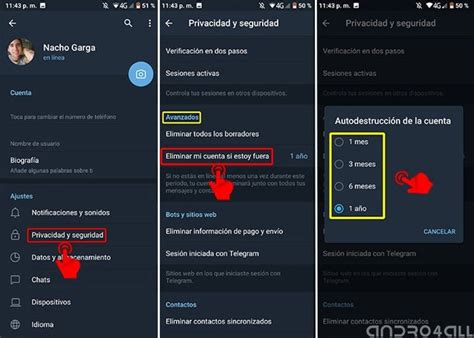 C Mo Puedo Borrar Mi Cuenta De Telegram Actualizado