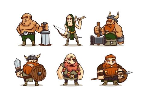 Clash Clans Characters Vectors & Illustrations for Free Download | Freepik