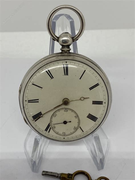 Antiques Atlas Solid Silver Fusee Pocket Watch Chester