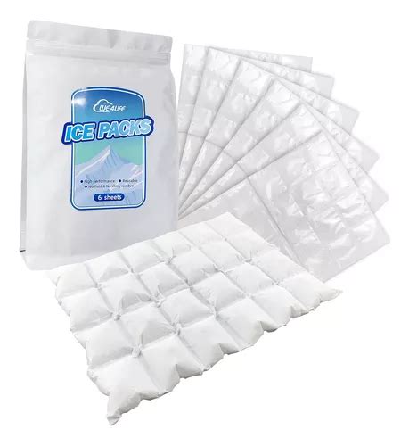 Hojas De Hielo Reutilizables Para Enfriadores Bolsas De Hi Cuotas Sin