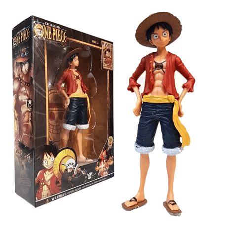 Boneco Monkey D Luffy One Piece Figura Action Figure Escorrega o Preço