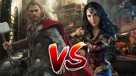 Thor VS Wonder Woman Who Wins YouTube