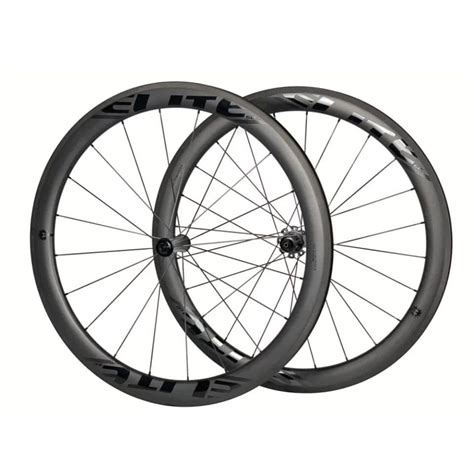 ELITEWHEELS SLT Road Carbon Wheels Aero A1 Brake RA18 Ceramic Bearing