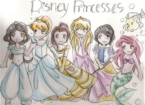 Anime Princess - Disney Princess Fan Art (12659923) - Fanpop