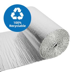 Dripex Double Bubble Foil Insulation Heat Reflective Mm Thick