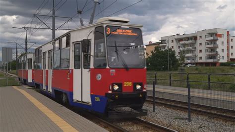 Poland Bydgoszcz tram 3 ride from Gieryna to Rondo Fordońskie YouTube