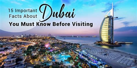 15 Facts About Dubai You Must Know For A Memorable Visit IDV