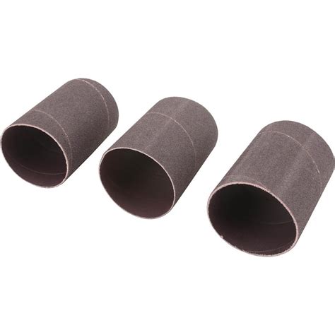 3 Dia X 4 12 Ao Hard Sanding Sleeve 60 Grit 3 Pk Grizzly Industrial