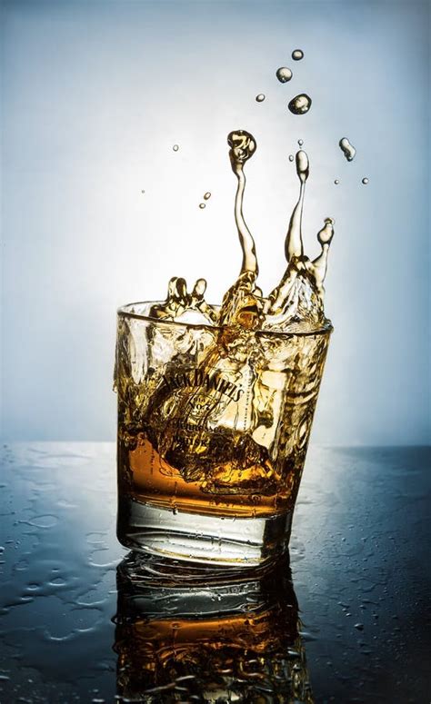 Whiskey Splash Jack Daniels Editorial Stock Photo Image Of Drops