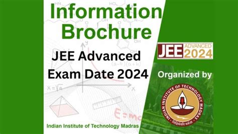 Jee Advanced Exam Date 2024 Out Exam Pattern Eligibility Important