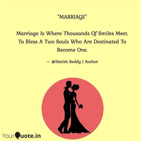 Marriage Marriage Is W Quotes Writings By Harish Reddy S