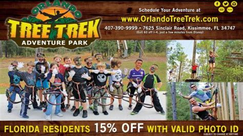 15% Off For Florida Residents Zip Line Discount | Orlando Tree Trek ...