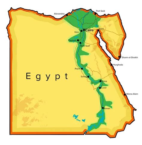 Mapa Egipto Stock Photos Royalty Free Mapa Egipto Images Depositphotos