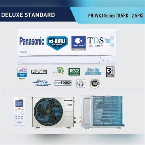 Promo AC Panasonic CS CU PN18WKJ Standard 2 PK R32 Cicil 0 3x