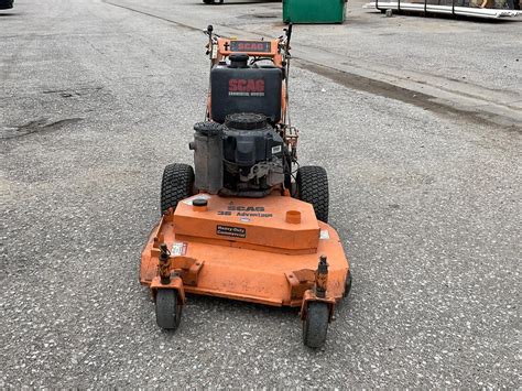 Scag Swzt Hydro Drive Walk Behind Commercial Mower Bigiron Auctions