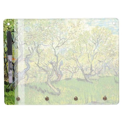 Van Gogh Art Dry Erase Board Orchard Vincent Van Gogh Free Design