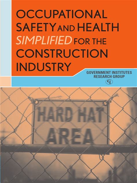 Occupational Safety And Health Simplified For The Construction Industry Pdf Occupational