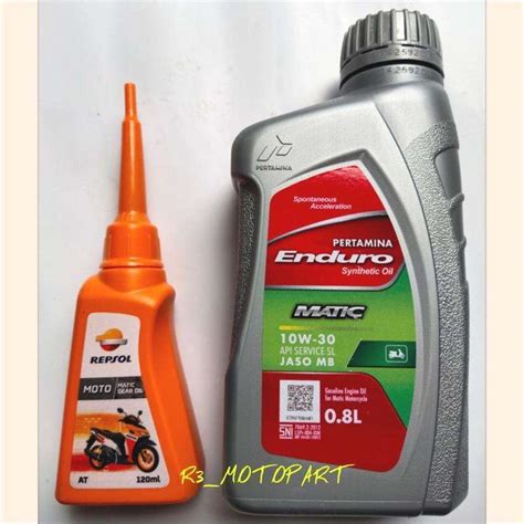 Jual Enduro Matic W Ml Oli Gearbox Gardan Repsol Ml Honda