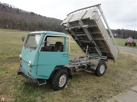 Meili Mit Kippbr Cke Traktor Transporter Kommunal Im Kanton Basel