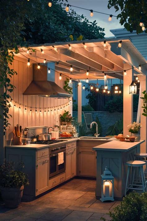 30 DIY Outdoor Kitchen [Easy To Copy] – craftydiyers.com