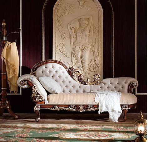 Royal Imperial Classic Chaise Lounge Chair Buy Classic Gold Rose And Gold Leaf Royal Chairse