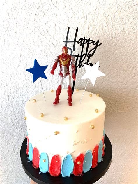 Make Your Own Iron Man Cake Decorations With These Easy Tutorials