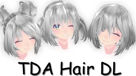 Mmd Tda Hair Dl 1 By Mianbaga Mmd On Deviantart