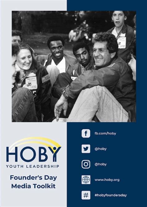 Founder's Day | HOBY Youth Leadership