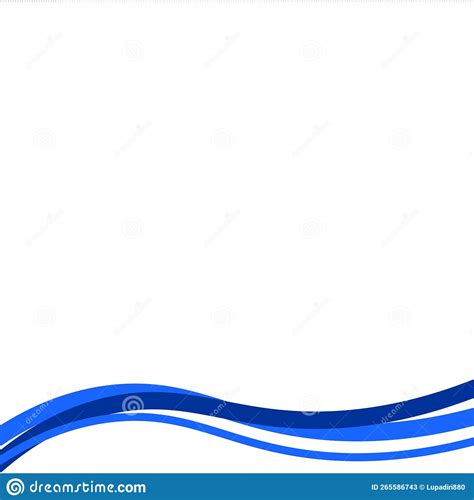 Blue Footer Design Template Vector Stock Vector Illustration Of Blue