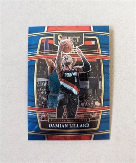 Damian Lillard Concourse Panini Select Pallacanestro N Eur