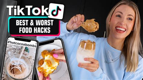 BEST WORST TIK TOK FOOD HACKS Of 2020 YouTube