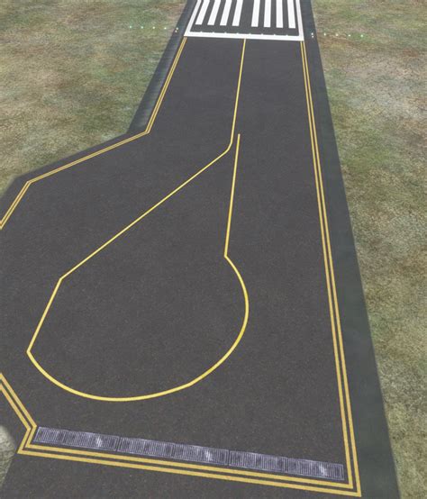 Taxiway Surface Markings And Signs Aprons Texturing For Microsoft