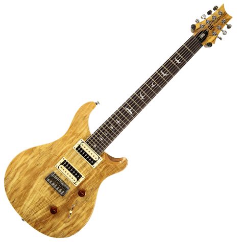 Prs Se Custom 24 7 String Spalted Maple Preowned Live Louder