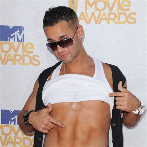 Mike The Situation Presume De Torso Desnudo Los Protagonistas De Jersey Shore Foto En