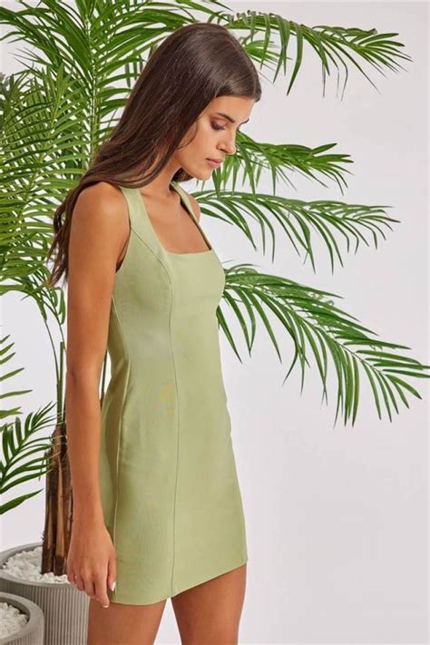 PISTACHIO DRESS Green | Mindmatter