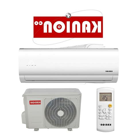 Kanion KWSM-12R410aIH White Mini Split AC Unit 12,000