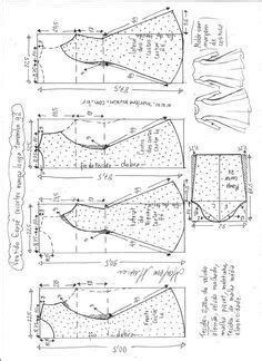 Vestido evasê recortes e manga longa DIY molde corte e costura