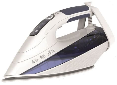 Tornado Steam Iron With Ceramic Soleplate 2400 Watt White And Blue